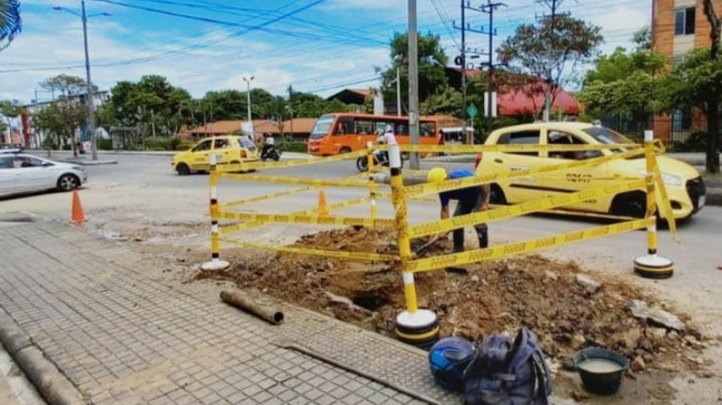 Finaliza reparación a la red de acueducto en la comuna Siete de Ibagué Finaliza reparación a la red de acueducto en la comuna Siete de Ibagué
