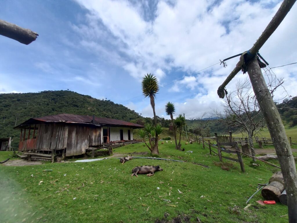 La lucha de una familia por seguir viviendo en el volcán Machín La lucha de una familia por seguir viviendo en el volcán Machín