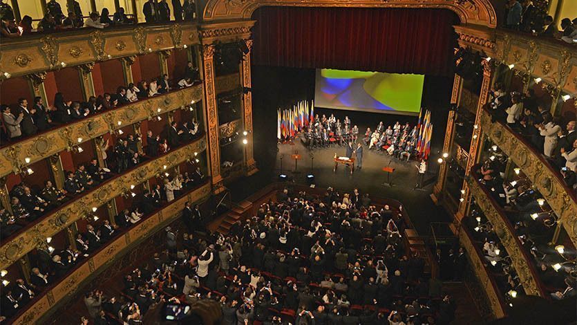 Se firmó el acuerdo definitivo de paz entre el Gobierno Nacional y las Farc Se firmó el acuerdo definitivo de paz entre el Gobierno Nacional y las Farc