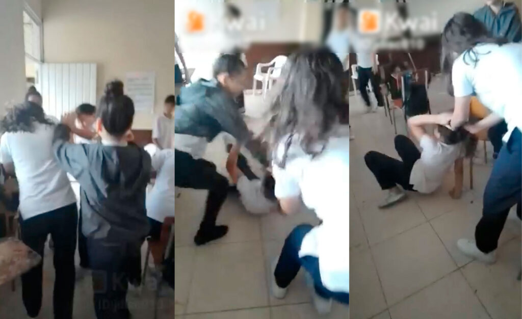 Cero y van dos: graban paliza contra una niña de 11 años en colegio público de Ibagué Cero y van dos: graban paliza contra una niña de 11 años en colegio público de Ibagué