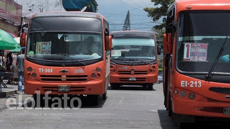 Conozca las rutas de buses que Sitsa propone cambiar Conozca las rutas de buses que Sitsa propone cambiar