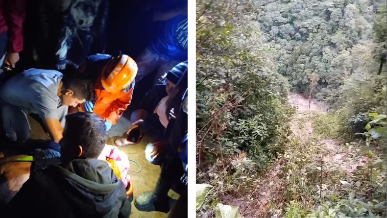 Funcionario de la Alcaldía de Chaparral rodó por un abismo Funcionario de la Alcaldía de Chaparral rodó por un abismo