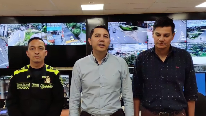 Por la instalación de 200 cámaras, Hurtado dice que espera que nadie tenga miedo al transitar por Ibagué Por la instalación de 200 cámaras, Hurtado dice que espera que nadie tenga miedo al transitar por Ibagué