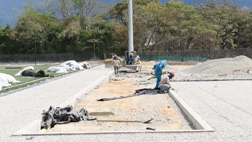 Imdri ampliará plazo para entregar obras de urbanismo de la Unidad Deportiva de la calle 42 y Parque Deportivo