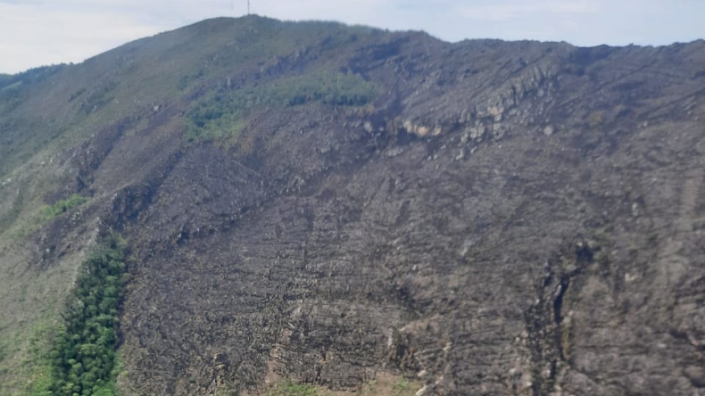 ¡Por fin! Lluvia logró apagar el incendio forestal que consumía un cerro en Melgar ¡Por fin! Lluvia logró apagar el incendio forestal que consumía un cerro en Melgar
