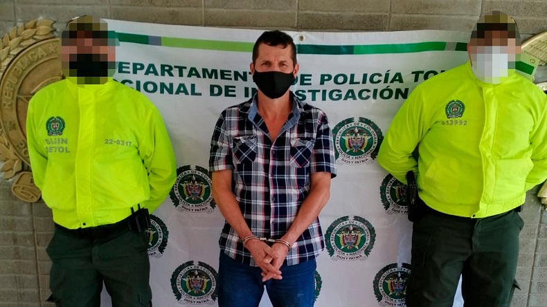 Un hombre que se hizo pasar por guerrillero para secuestrar en el Tolima fue enviado a la cárcel