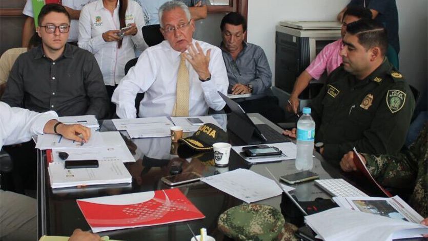 Alcalde Jaramillo dice que cerrará bancos si no tienen vigilancia privada Alcalde Jaramillo dice que cerrará bancos si no tienen vigilancia privada