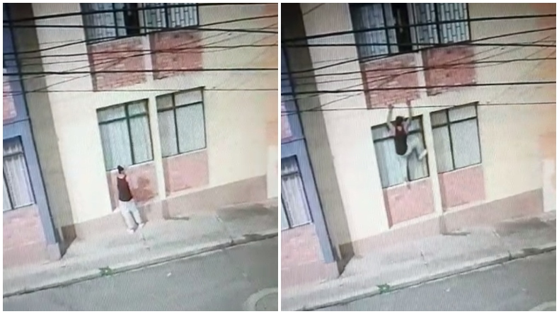 Delincuente fue sorprendido mientras escalaba un edificio en el barrio Departamental Delincuente fue sorprendido mientras escalaba un edificio en el barrio Departamental