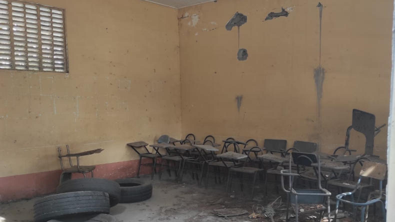 El pésimo estado de las instalaciones de la escuela Mejía Jaramillo en Lérida El pésimo estado de las instalaciones de la escuela Mejía Jaramillo en Lérida