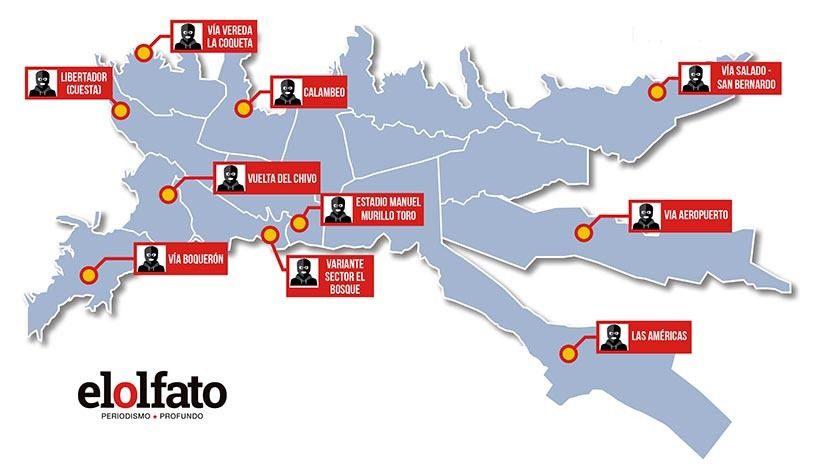 Estas son las zonas más peligrosas para montar ‘bici’ en Ibagué