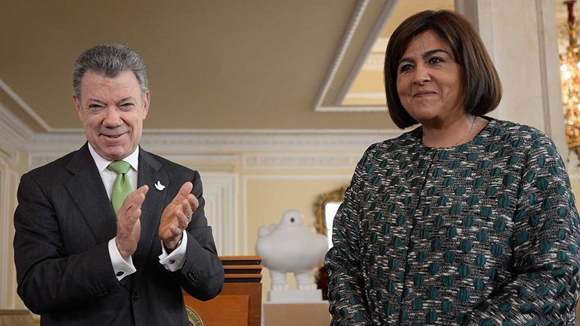 Santos posesionó a nueva Ministra de Comercio, Industria y Turismo Santos posesionó a nueva Ministra de Comercio, Industria y Turismo