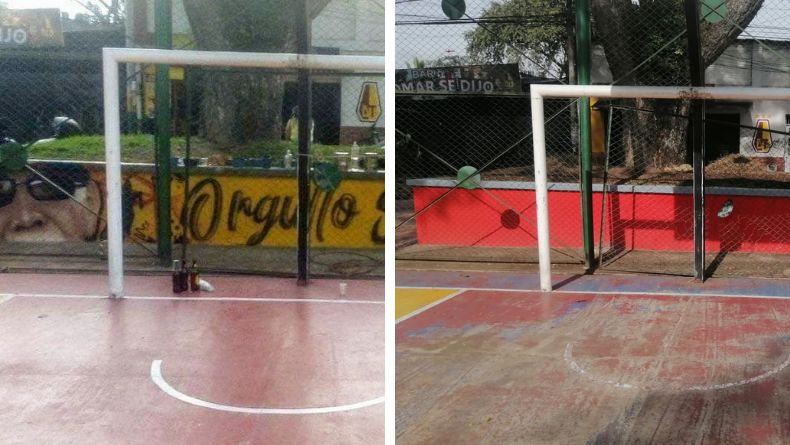 Ibagué Limpia tendrá que volver a realizar mural en parque de El Salado Ibagué Limpia tendrá que volver a realizar mural en parque de El Salado