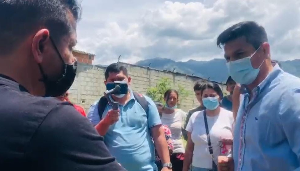 Óscar Berbeo calificó de políticos corruptos a las personas que están promoviendo invasiones en Ibagué Óscar Berbeo calificó de políticos corruptos a las personas que están promoviendo invasiones en Ibagué