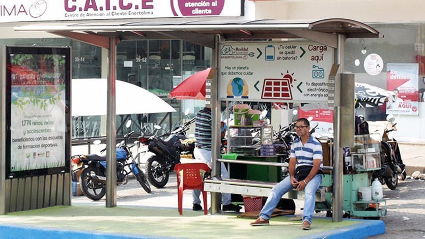 Enertolima inauguró la primera estación de carga con energía solar en Ibagué Enertolima inauguró la primera estación de carga con energía solar en Ibagué
