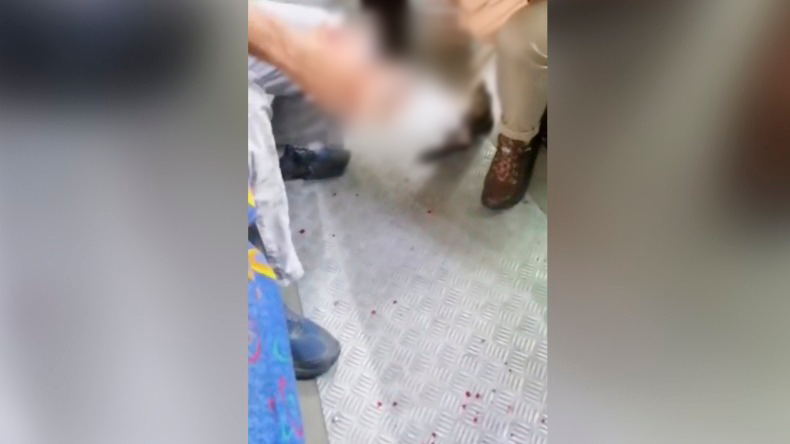 Pasajero de un bus resultó herido en medio de un atraco con machete en Ibagué