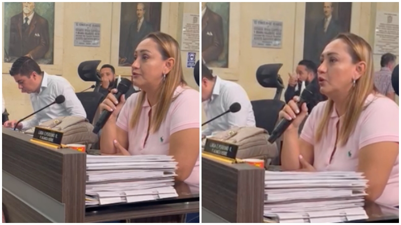 Se subieron los ánimos en el Concejo de Ibagué: Orlando Rodríguez le dijo ‘vaca sagrada’ a Linda Perdomo