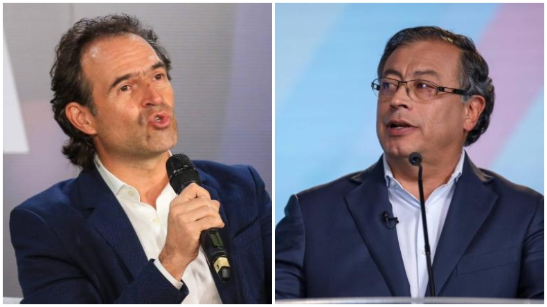 Sube el tono de los insultos entre Federico Gutiérrez y Gustavo Petro Sube el tono de los insultos entre Federico Gutiérrez y Gustavo Petro