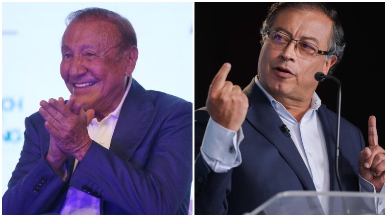 Rodolfo Hernández adelante de Gustavo Petro por un punto, según encuesta Invamer
