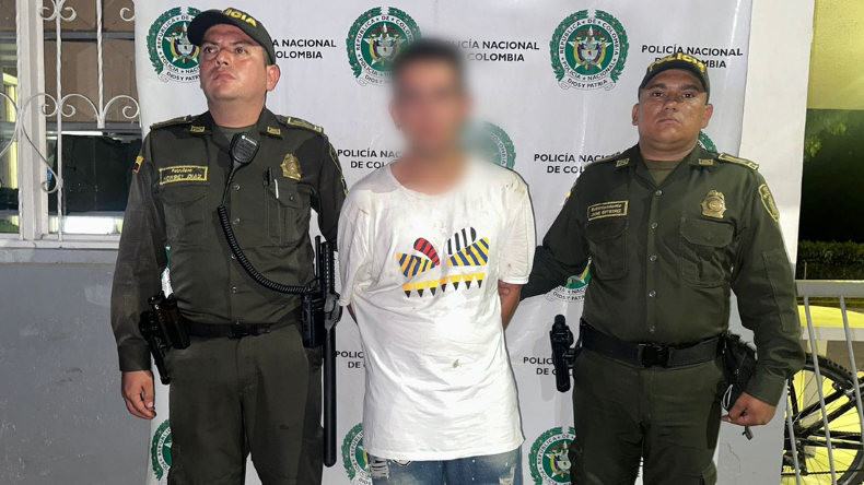 Capturan a hombre que agredió a un agente de tránsito en Ibagué Capturan a hombre que agredió a un agente de tránsito en Ibagué