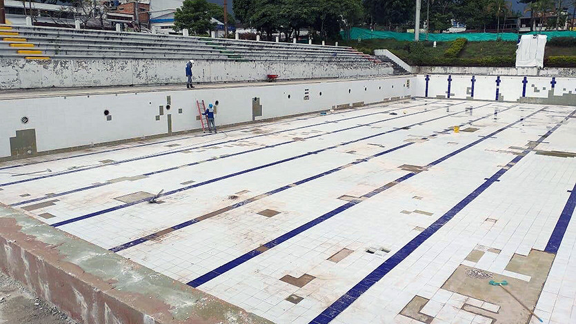 Obras de escenarios deportivos en Ibagué presentan retrasos Obras de escenarios deportivos en Ibagué presentan retrasos