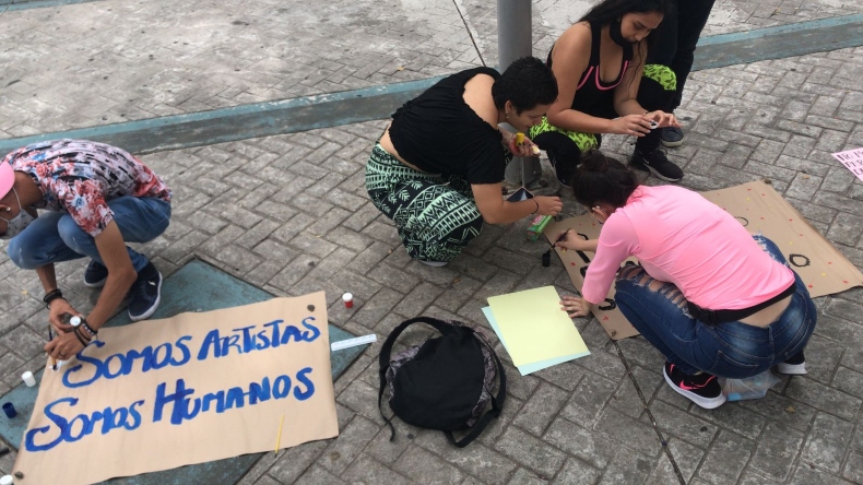 Da tristeza que la Alcaldía de Ibagué no nos preste atención: estudiantes de la EFAC luego de plantón