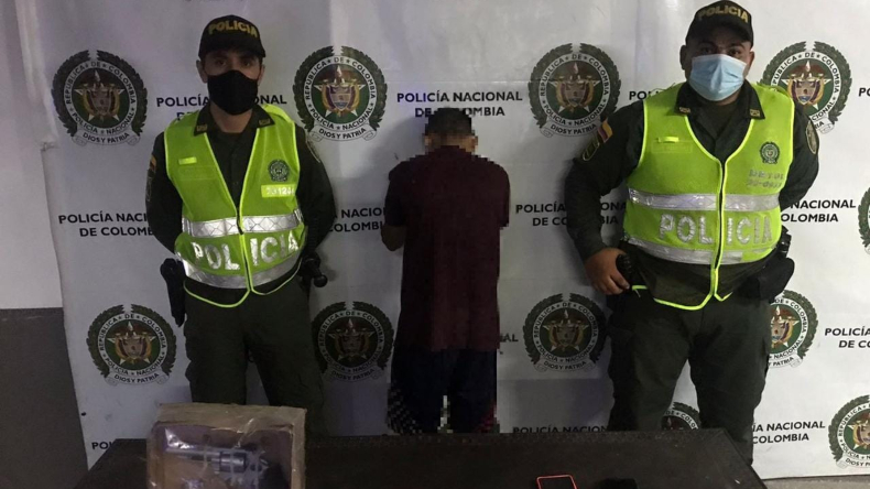 Policía capturó a hombre que hurtó celular a mano armada en Melgar