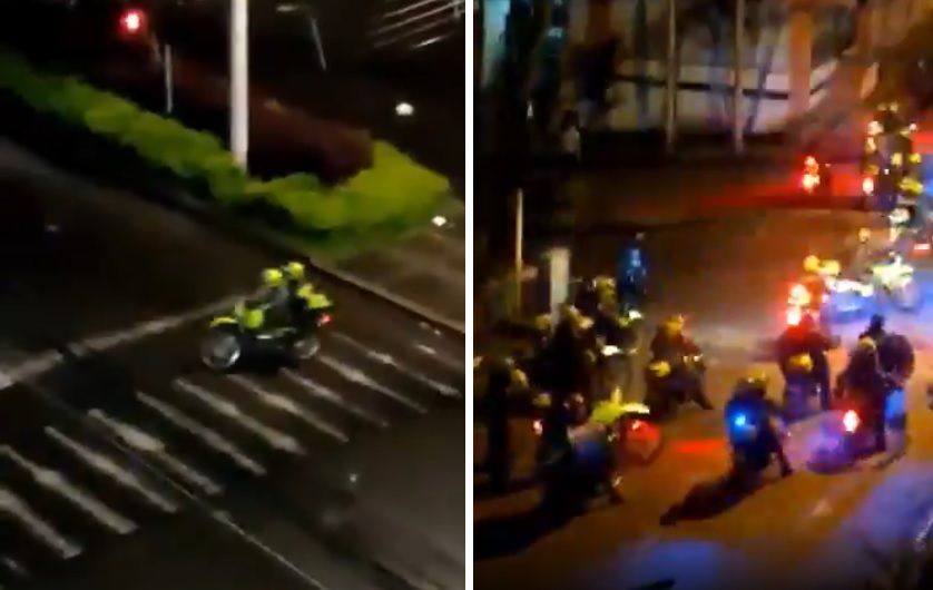 Con videos en redes sociales, denuncian excesos de la Policía en Ibagué Con videos en redes sociales, denuncian excesos de la Policía en Ibagué