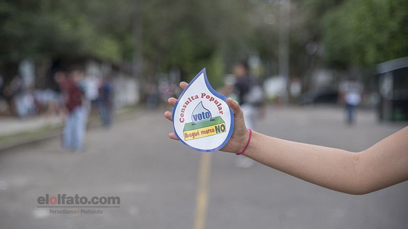 Comité Ambiental inició su campaña para promover el «no» en la consulta minera Comité Ambiental inició su campaña para promover el «no» en la consulta minera