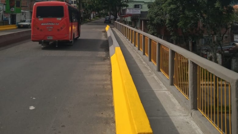 Así quedó el puente de la calle 37 con Guabinal después de su rehabilitación