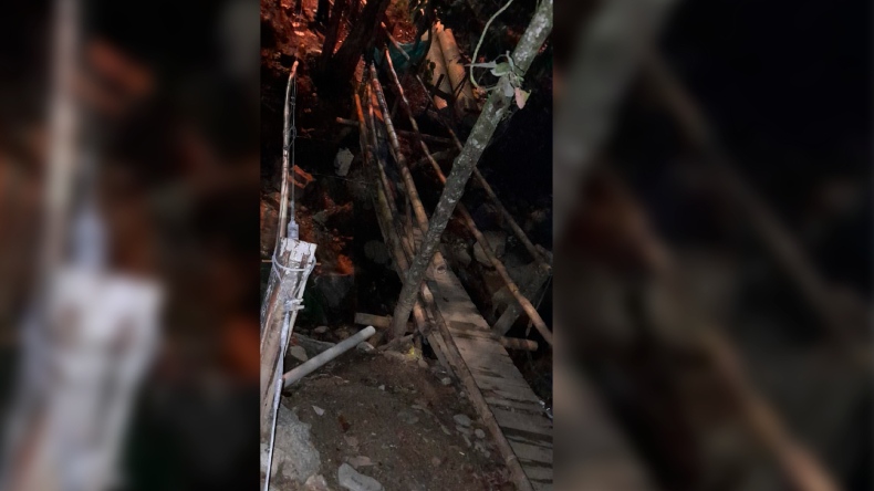 «Suspendieron la construcción del puente porque no hay más dinero»: denuncian obra inconclusa y peligrosa en Ibagué «Suspendieron la construcción del puente porque no hay más dinero»: denuncian obra inconclusa y peligrosa en Ibagué