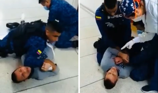 Dragoneantes del Inpec evitaron que recluso se escapara de un hospital en Ibagué Dragoneantes del Inpec evitaron que recluso se escapara de un hospital en Ibagué