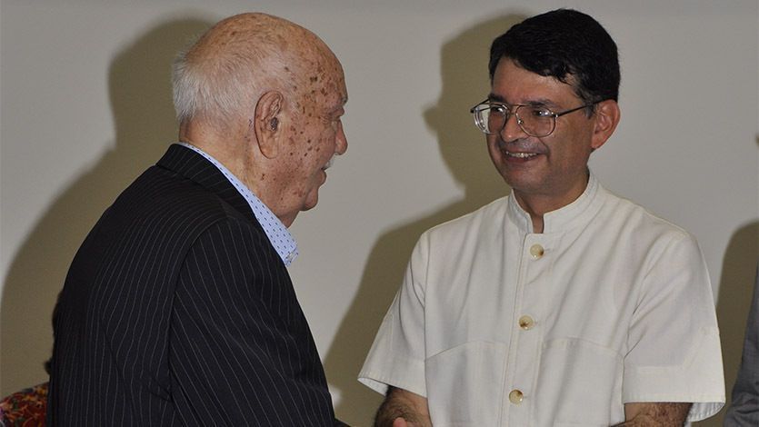 Las palabras del rector de la Unibagué para el empresario Jaime Zorroza Las palabras del rector de la Unibagué para el empresario Jaime Zorroza