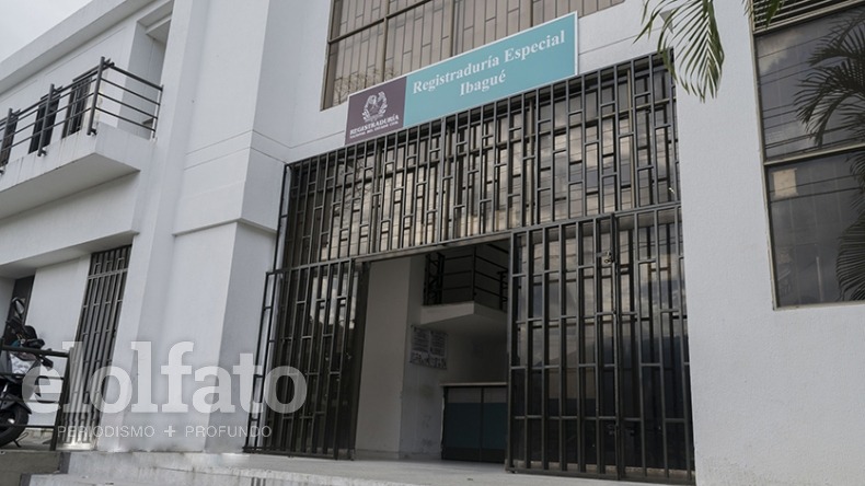 Registraduría cerró temporalmente sus sedes en Ibagué por problemas de orden público Registraduría cerró temporalmente sus sedes en Ibagué por problemas de orden público