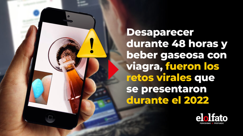 Retos a través de redes sociales preocupa a las autoridades