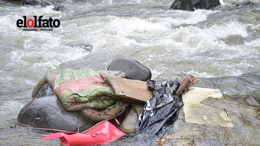 Dos toneladas de basura y escombros dejaron de contaminar el río Combeima