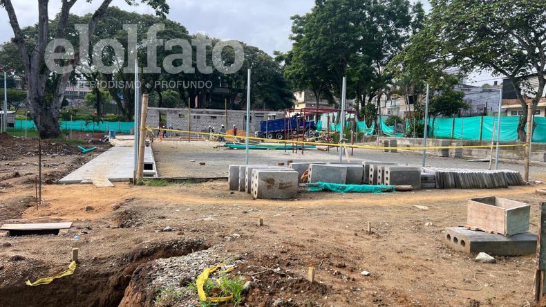 Un parque inconcluso de Ibagué amenaza con ser elefante blanco Un parque inconcluso de Ibagué amenaza con ser elefante blanco