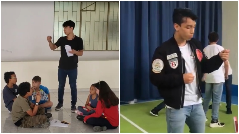 Los videos de Santiago Murillo que conmueven a los usuarios de redes sociales Los videos de Santiago Murillo que conmueven a los usuarios de redes sociales