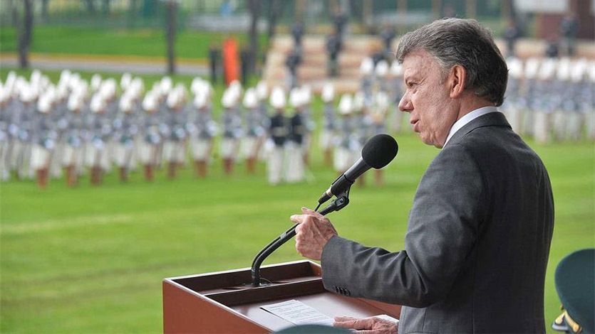 En 150 días, todas las armas de las Farc estarán en manos de la ONU: Santos En 150 días, todas las armas de las Farc estarán en manos de la ONU: Santos