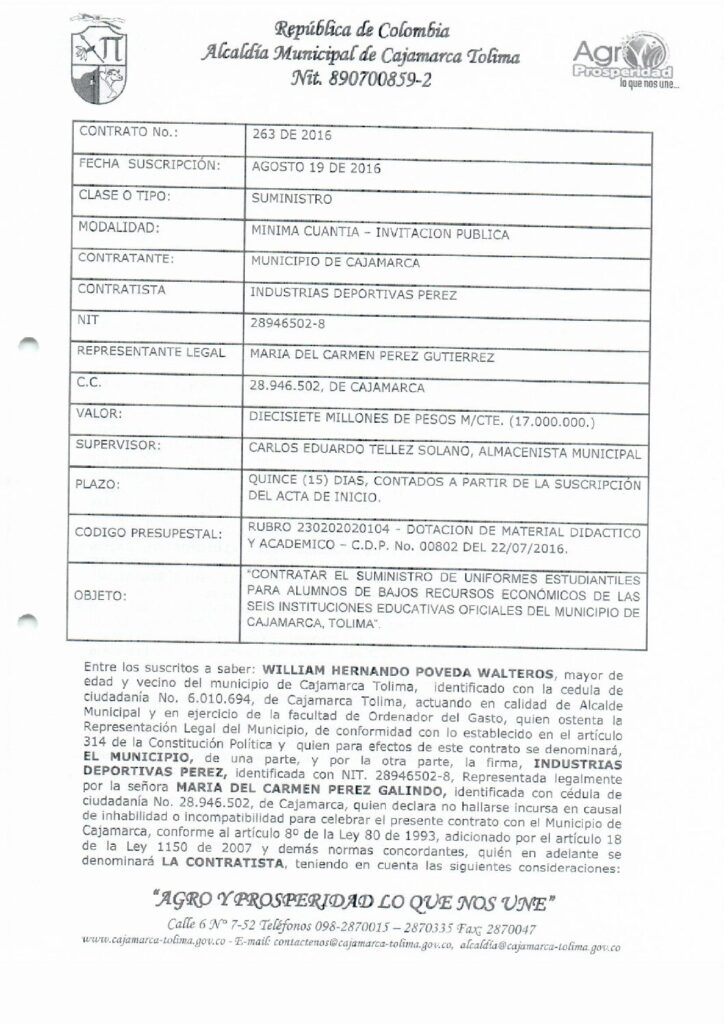 Lazos familiares y contractuales de los opositores de la consulta minera en Cajamarca Lazos familiares y contractuales de los opositores de la consulta minera en Cajamarca