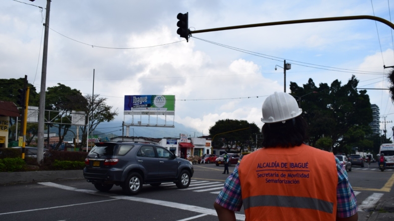 Por mantenimiento, no funcionarán los semáforos de las calles 64 y 68 con Quinta en Ibagué