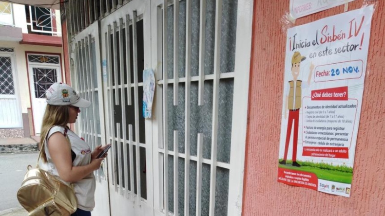 Prosperidad Social lanza alerta por el poco avance del Tolima en registro de familias al Sisbén IV Prosperidad Social lanza alerta por el poco avance del Tolima en registro de familias al Sisbén IV