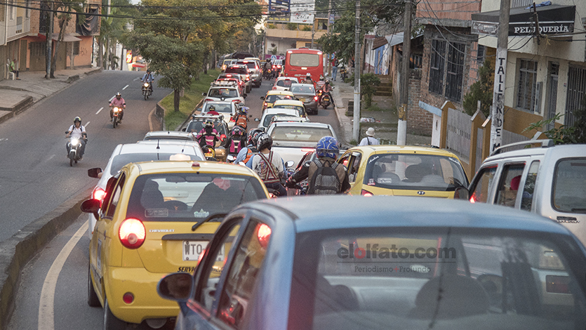 Definido el horario y las calles de la avenida Guabinal que tendrán contraflujo