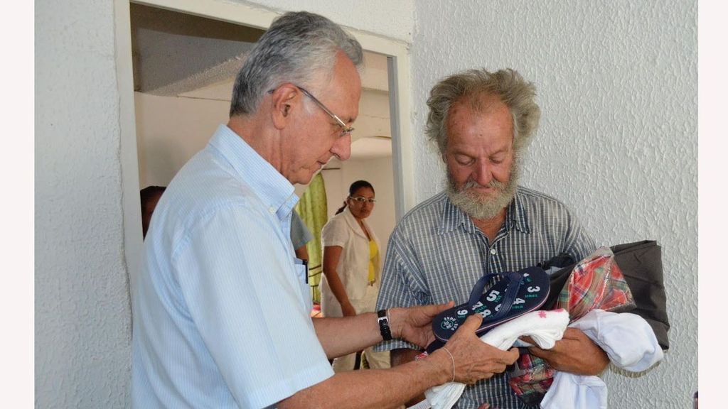 La historia de Guillermo Alfonso y Nelson, el habitante de calle de Interlaken