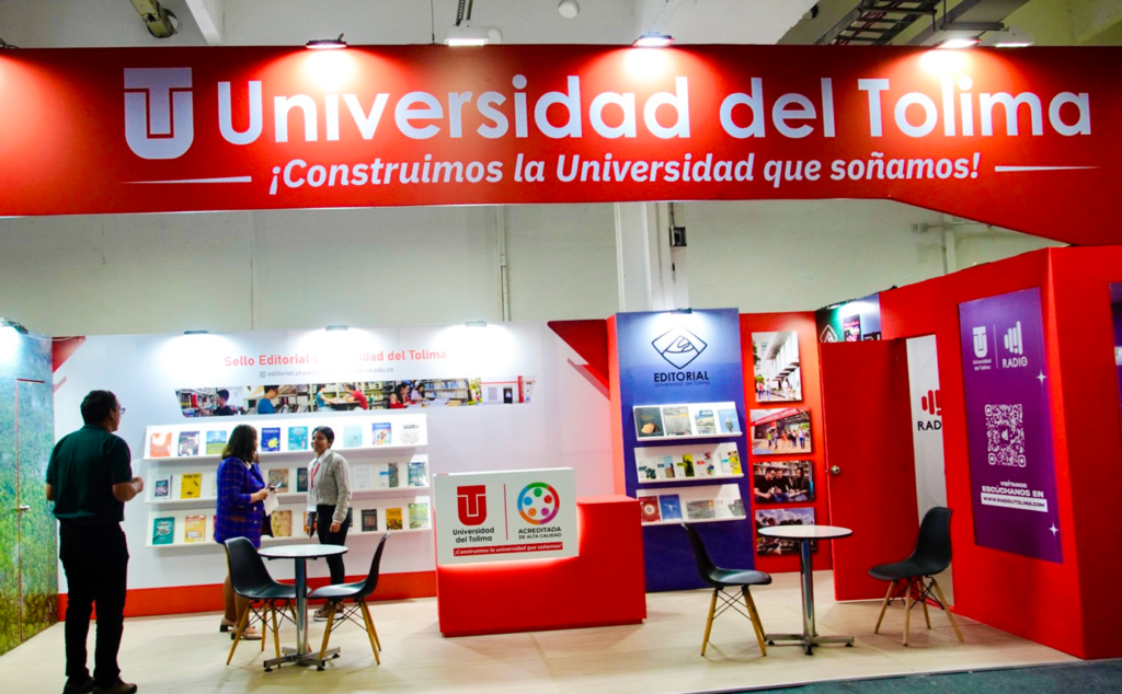 Visite el stand de la Universidad del Tolima en la Feria del Libro