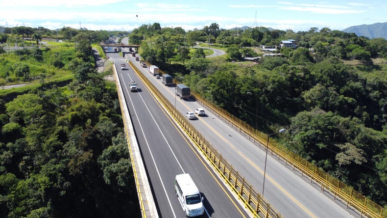 Entraron en funcionamiento 7.5 kilómetros de la doble calzada Ibagué – Cajamarca