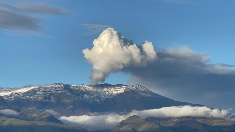 Reportan incremento de la actividad sísmica del Volcán Nevado del Ruiz Reportan incremento de la actividad sísmica del Volcán Nevado del Ruiz