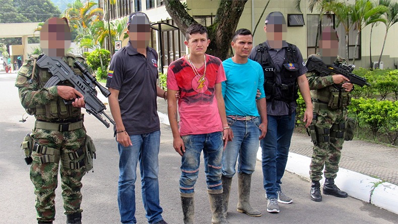 Cárcel para supuestos disidentes de las Farc detenidos en zona rural de Ibagué Cárcel para supuestos disidentes de las Farc detenidos en zona rural de Ibagué