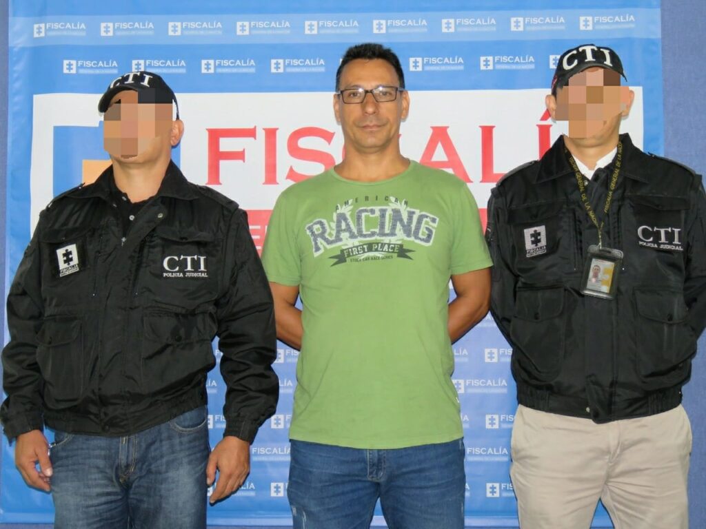 Capturado investigador del CTI por el delito de homicidio Capturado investigador del CTI por el delito de homicidio