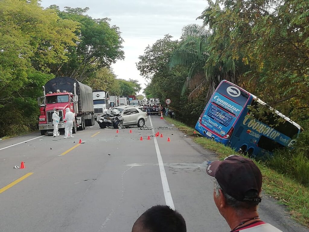 Cuatro personas murieron en accidente de tránsito en la vía Girardot – Castilla