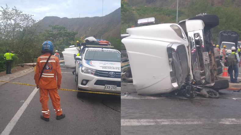 Por grave accidente en la vía hay paso a un carril en la variante Melgar – Girardot Por grave accidente en la vía hay paso a un carril en la variante Melgar – Girardot